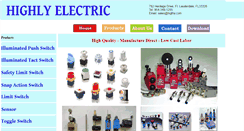 Desktop Screenshot of highly.com